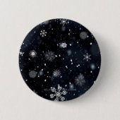 Weihnachts-SlipperyJoe fällt verschiedene Formen G Button (Vorderseite)