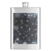 Weihnachts-SlipperyJoe fällt verschiedene Formen G Flachmann (Vorderseite)