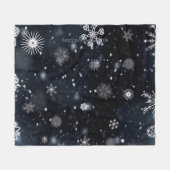 Weihnachts-SlipperyJoe fällt verschiedene Formen G Fleecedecke (Vorderseite (Horizontal))
