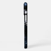 Weihnachts-SlipperyJoe fällt verschiedene Formen G iPhone Hülle (Linke Seite)