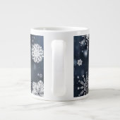 Weihnachts-SlipperyJoe fällt verschiedene Formen G Jumbo-Tasse (Rückseite)