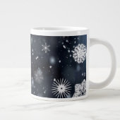 Weihnachts-SlipperyJoe fällt verschiedene Formen G Jumbo-Tasse (Rechts)