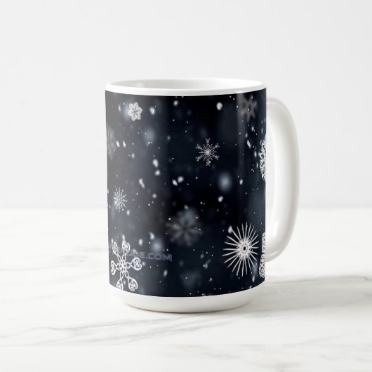 Weihnachts-SlipperyJoe fällt verschiedene Formen G Kaffeetasse (VorderseiteRechts)