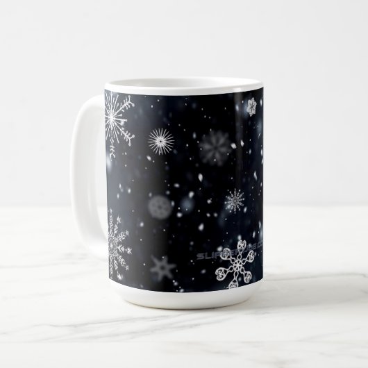Weihnachts-SlipperyJoe fällt verschiedene Formen G Kaffeetasse (Vorderseite Links)