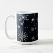 Weihnachts-SlipperyJoe fällt verschiedene Formen G Kaffeetasse (Links)
