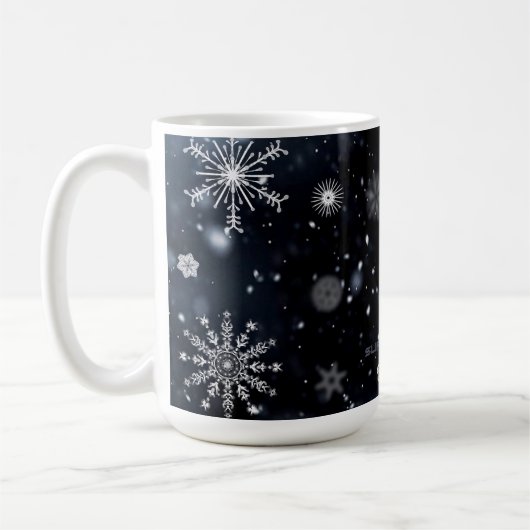 Weihnachts-SlipperyJoe fällt verschiedene Formen G Kaffeetasse (Links)