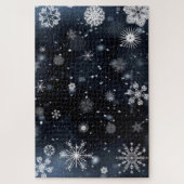 Weihnachts-SlipperyJoe fällt verschiedene Formen G Puzzle (Vertikal)