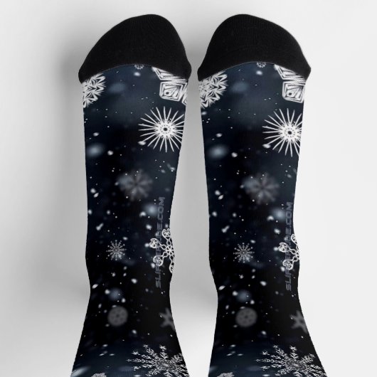 Weihnachts-SlipperyJoe fällt verschiedene Formen G Socken (Oben)