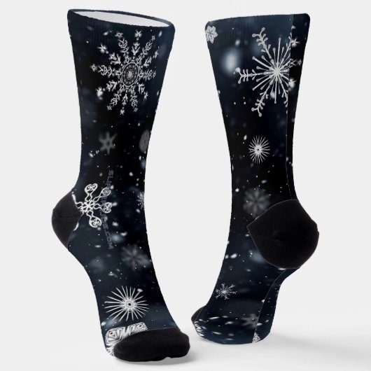 Weihnachts-SlipperyJoe fällt verschiedene Formen G Socken (Gewinkelt)