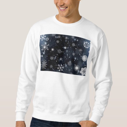 Weihnachts-SlipperyJoe fällt verschiedene Formen G Sweatshirt (Vorderseite)