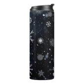Weihnachts-SlipperyJoe fällt verschiedene Formen G Thermosbecher (Nach links gedreht)