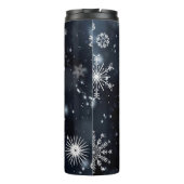 Weihnachts-SlipperyJoe fällt verschiedene Formen G Thermosbecher (Rückseite)