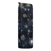 Weihnachts-SlipperyJoe fällt verschiedene Formen G Thermosbecher (Nach rechts gedreht)