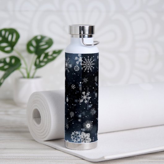 Weihnachts-SlipperyJoe fällt verschiedene Formen G Trinkflasche (Yoga)