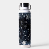 Weihnachts-SlipperyJoe fällt verschiedene Formen G Trinkflasche (Rückseite)