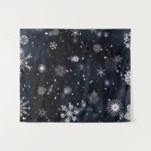 Weihnachts-SlipperyJoe fällt verschiedene Formen G Wandteppich (Vorderseite (Horizontal))