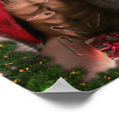 Weihnachts-SlipperyJoe-Gay Pride-Geschenke LGBTQIA Poster (Ecke)