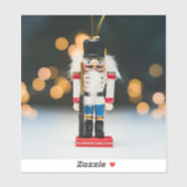 Weihnachts-SlipperyJoe Nutcracker figurine Ornamen Aufkleber (Blatt)