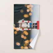 Weihnachts-SlipperyJoe Nutcracker figurine Ornamen Badhandtuch Set (Handtuch)