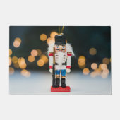 Weihnachts-SlipperyJoe Nutcracker figurine Ornamen Fußmatte (Vorderseite)