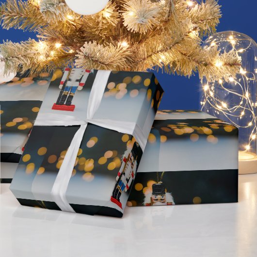 Weihnachts-SlipperyJoe Nutcracker figurine Ornamen Geschenkpapier (Feiertage)