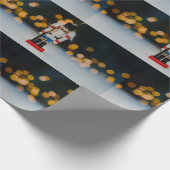 Weihnachts-SlipperyJoe Nutcracker figurine Ornamen Geschenkpapier (Ecke)