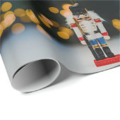 Weihnachts-SlipperyJoe Nutcracker figurine Ornamen Geschenkpapier (Rolleneckpunkt)