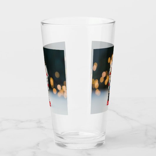 Weihnachts-SlipperyJoe Nutcracker figurine Ornamen Glas (Links)