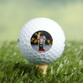 Weihnachts-SlipperyJoe Nutcracker figurine Ornamen Golfball (Insitu T-Shirt)