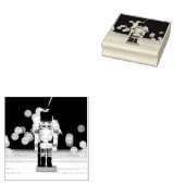 Weihnachts-SlipperyJoe Nutcracker figurine Ornamen Gummistempel (Stempel)