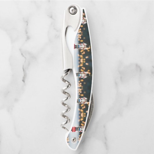 Weihnachts-SlipperyJoe Nutcracker figurine Ornamen Kellnermesser (Vorderseite)