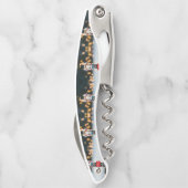 Weihnachts-SlipperyJoe Nutcracker figurine Ornamen Kellnermesser (Rückseite)