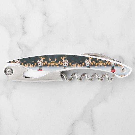 Weihnachts-SlipperyJoe Nutcracker figurine Ornamen Kellnermesser (Vorderseite)