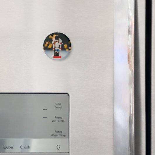 Weihnachts-SlipperyJoe Nutcracker figurine Ornamen Magnet (In Situ (Kühlschrank))