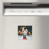 Weihnachts-SlipperyJoe Nutcracker figurine Ornamen Magnet (In Situ (Geschirrspüler))