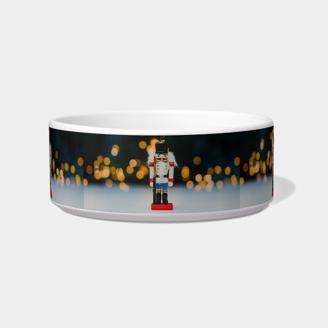 Weihnachts-SlipperyJoe Nutcracker figurine Ornamen Napf (Vorderseite)