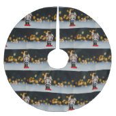 Weihnachts-SlipperyJoe Nutcracker figurine Ornamen Polyester Weihnachtsbaumdecke (Vorderseite)