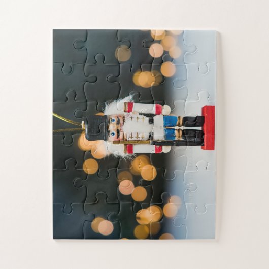 Weihnachts-SlipperyJoe Nutcracker figurine Ornamen Puzzle (Vertikal)