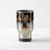 Weihnachts-SlipperyJoe Nutcracker figurine Ornamen Reisebecher (Mittel)