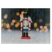 Weihnachts-SlipperyJoe Nutcracker figurine Ornamen Schneidebrett (Vorderseite)