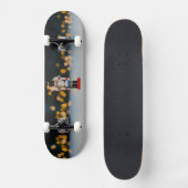 Weihnachts-SlipperyJoe Nutcracker figurine Ornamen Skateboard (Vorderseite)