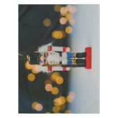 Weihnachts-SlipperyJoe Nutcracker figurine Ornamen Tischdecke (Vorderseite)