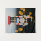 Weihnachts-SlipperyJoe Nutcracker figurine Ornamen Wandteppich (Vorderseite (Horizontal))