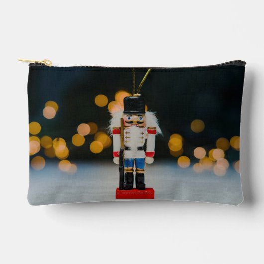 Weihnachts-SlipperyJoe Nutcracker figurine Ornamen Zubehörtasche (Vorderseite)