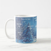 Weihnachts-Slogan Kaffeetasse (Links)