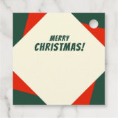 Weihnachts-Sly-Santa-Lampen-Kerzen CC1249 Geschenkanhänger (Rückseite)