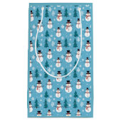 Weihnachts-Snowboardbeutel Kleine Geschenktüte (Vorderseite)