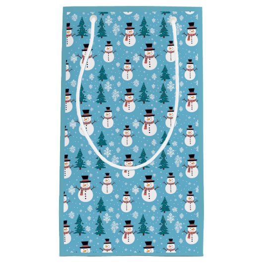 Weihnachts-Snowboardbeutel Kleine Geschenktüte (Vorderseite)