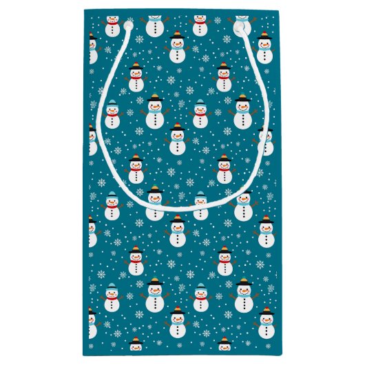 Weihnachts-Snowboardbeutel Kleine Geschenktüte (Rückseite)