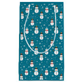 Weihnachts-Snowboardbeutel Kleine Geschenktüte (Vorderseite)